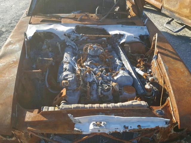 WDBBA45A4BB003942 - 1981 MERCEDES-BENZ 380 SL BURN photo 7