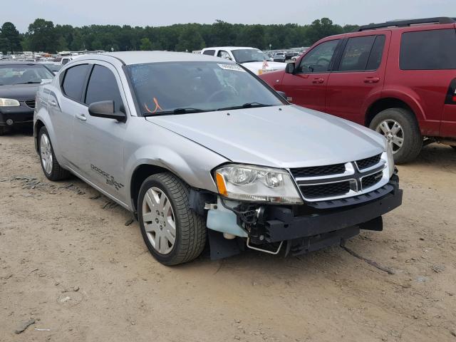 1B3BD4FB7BN541714 - 2011 DODGE AVENGER EX SILVER photo 1