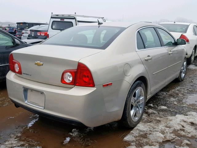 1G1ZC5EB5AF168388 - 2010 CHEVROLET MALIBU 1LT 米色 照片 4