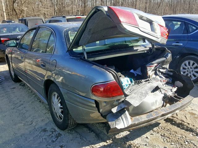 1G4HP52K95U272035 - 2005 BUICK LESABRE CU GRAY photo 3