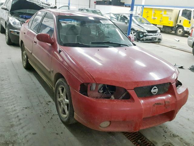 3N1AB51D52L712736 - 2002 NISSAN SENTRA SE- RED photo 1