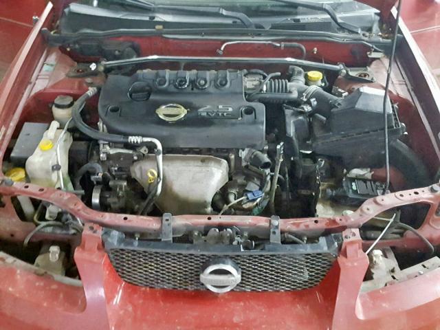 3N1AB51D52L712736 - 2002 NISSAN SENTRA SE- RED photo 7