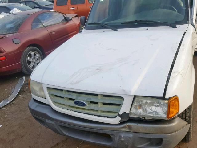 1FTYR10U02TA39237 - 2002 FORD RANGER WHITE photo 7