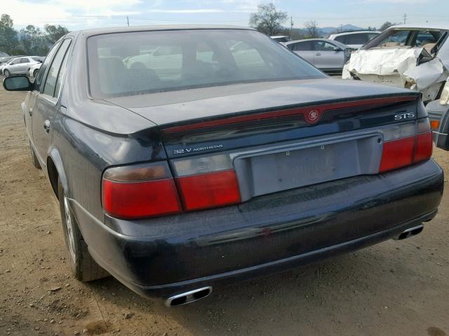 1G6KY5492WU933104 - 1998 CADILLAC SEVILLE ST BLACK photo 3