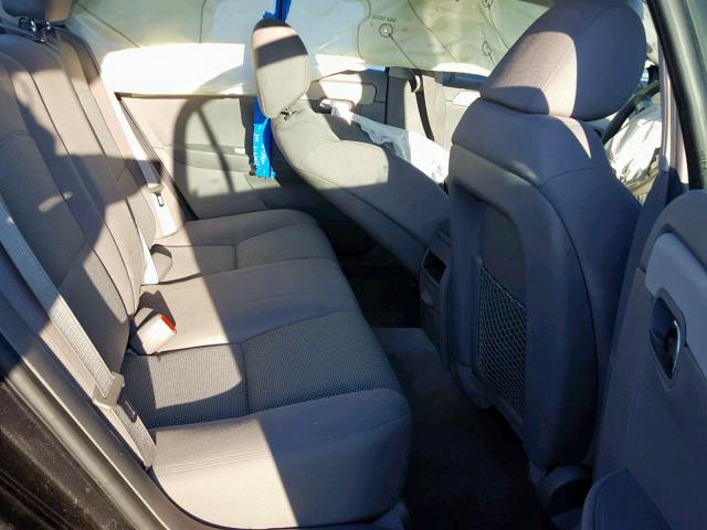 1G1ZC5EU8CF390606 - 2012 CHEVROLET MALIBU 1LT BLACK photo 6