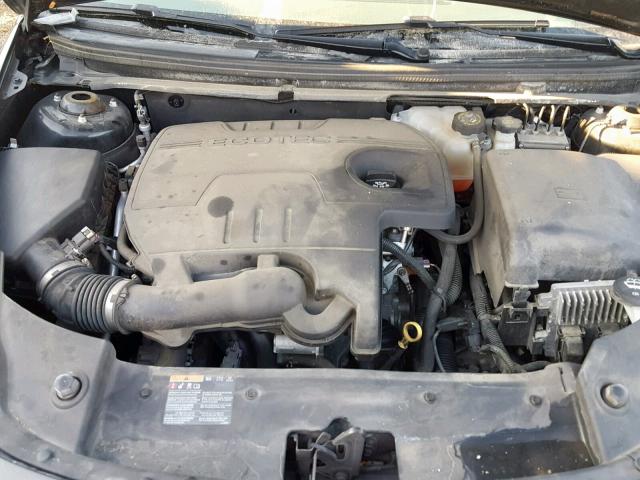 1G1ZC5EU8CF390606 - 2012 CHEVROLET MALIBU 1LT BLACK photo 7