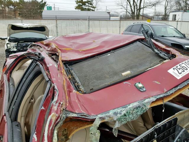 1G1ZU57N77F162508 - 2007 CHEVROLET MALIBU LTZ RED photo 10