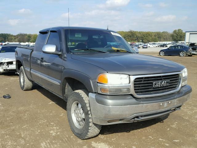 2GTEK19T511369137 - 2001 GMC NEW SIERRA GRAY photo 1