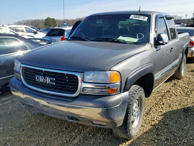 2GTEK19T511369137 - 2001 GMC NEW SIERRA GRAY photo 2