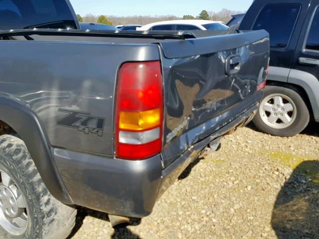 2GTEK19T511369137 - 2001 GMC NEW SIERRA GRAY photo 9