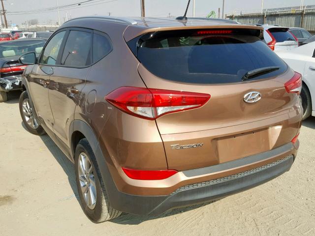 KM8J33A47GU096965 - 2016 HYUNDAI TUCSON LIM BROWN photo 3