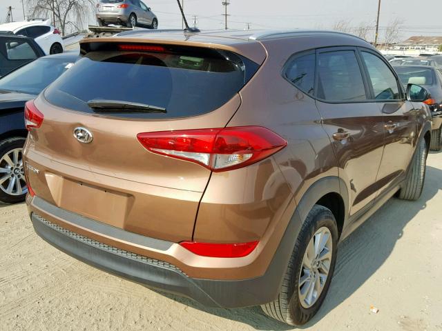 KM8J33A47GU096965 - 2016 HYUNDAI TUCSON LIM BROWN photo 4