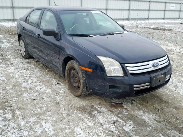 3FAHP06Z68R165895 - 2008 FORD FUSION S BLUE photo 1