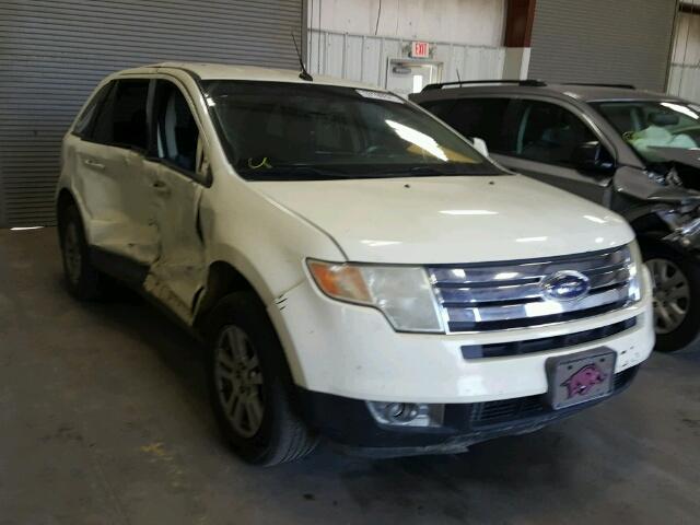 2FMDK38C27BA45425 - 2007 FORD EDGE SEL WHITE photo 1