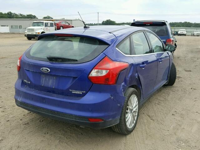 1FADP3N28DL124634 - 2013 FORD FOCUS TITA PURPLE photo 4