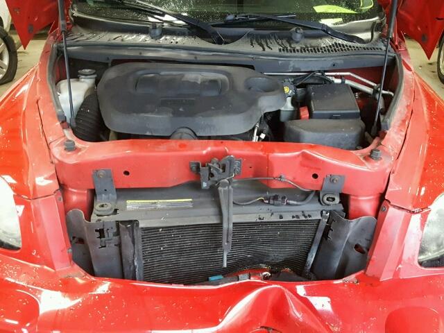 3GNCA13B89S529352 - 2009 CHEVROLET HHR LS Rojo foto 7
