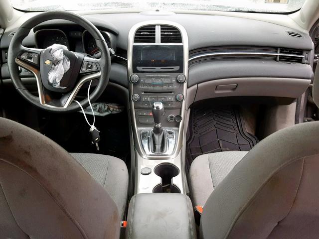 1G11B5SA4DF242223 - 2013 CHEVROLET MALIBU LS GRAY photo 9