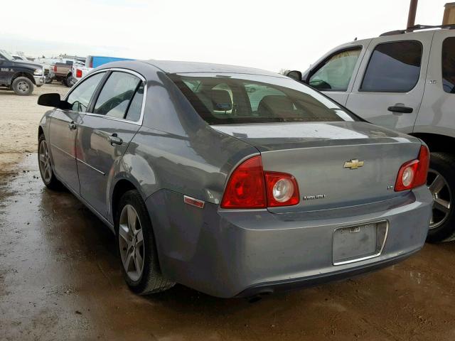 1G1ZG57B594220661 - 2009 CHEVROLET MALIBU LS ლურჯი ფოტო 3