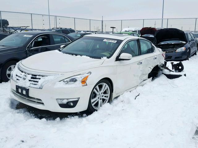 1N4BL3AP8DC206058 - 2013 NISSAN ALTIMA 3.5 WHITE photo 2