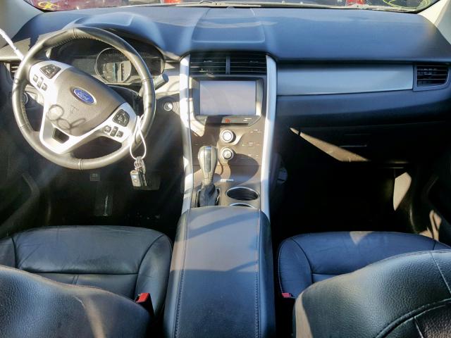 2FMDK4JC4DBB98383 - 2013 FORD EDGE SEL BLACK photo 9