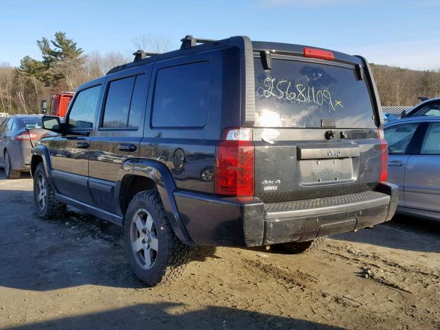 1J8HG48K69C559407 - 2009 JEEP COMMANDER Schwarz Foto 3