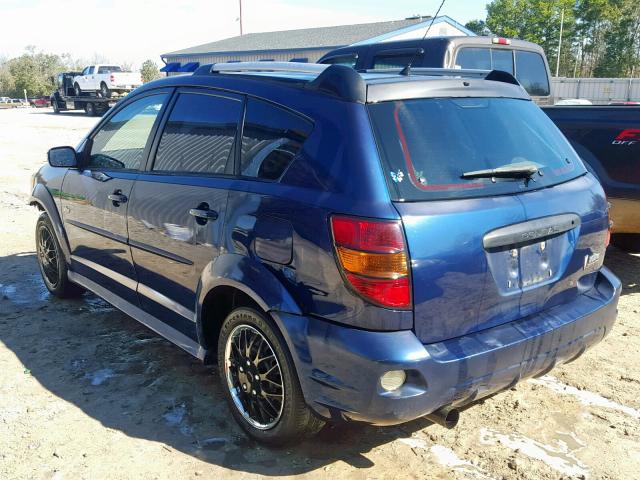 5Y2SL65886Z415377 - 2006 PONTIAC VIBE BLUE photo 3