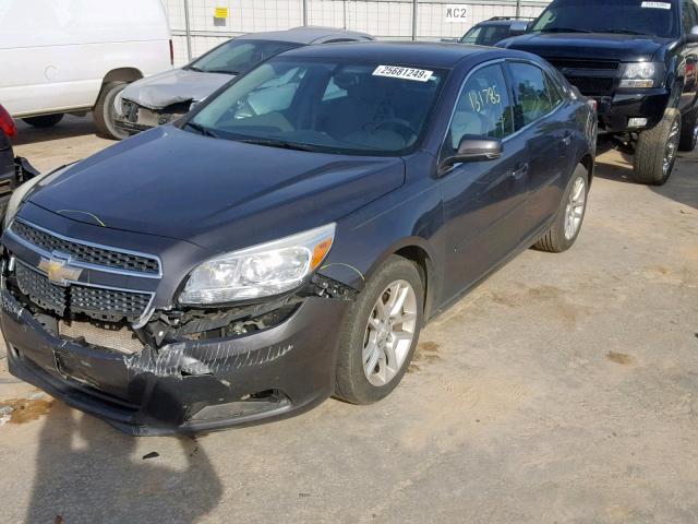1G11C5SA0DF313673 - 2013 CHEVROLET MALIBU 1LT GRAY photo 2
