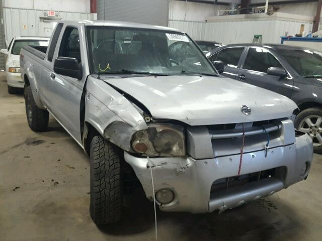 1N6ED26Y04C410883 - 2004 NISSAN FRONTIER K SILVER photo 1