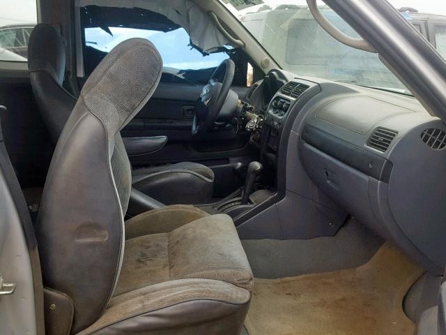 1N6ED26Y04C410883 - 2004 NISSAN FRONTIER K SILVER photo 5