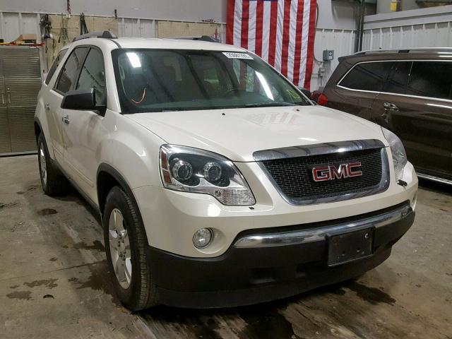 1GKKVPED8CJ230399 - 2012 GMC ACADIA SLE WHITE photo 1