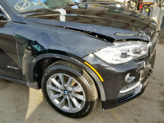 5UXKU0C56J0G69672 - 2018 BMW X6 SDRIVE3 BLACK photo 9