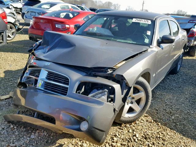 2B3CA3CV6AH233608 - 2010 DODGE CHARGER SX CHARCOAL photo 2