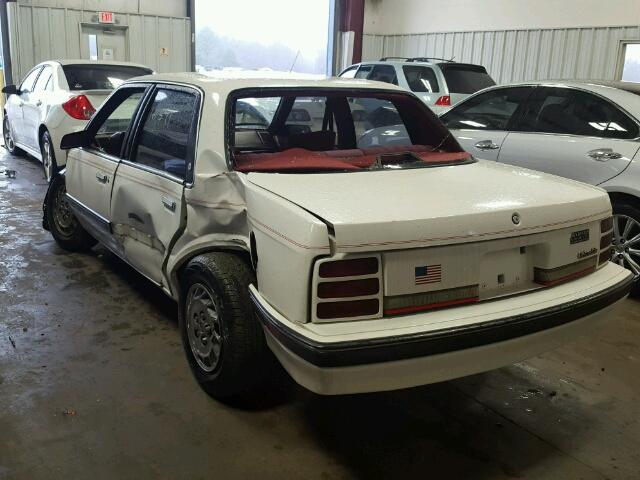 1G3AL54N9N6335518 - 1992 OLDSMOBILE CUTLASS CI WHITE photo 3