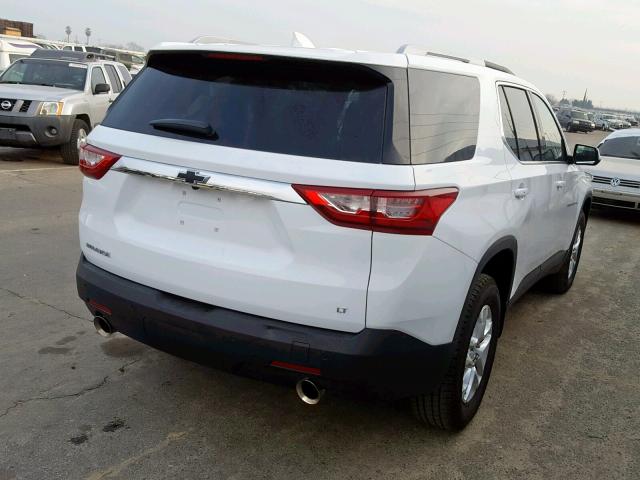 1GNERGKW2JJ205280 - 2018 CHEVROLET TRAVERSE L WHITE photo 4