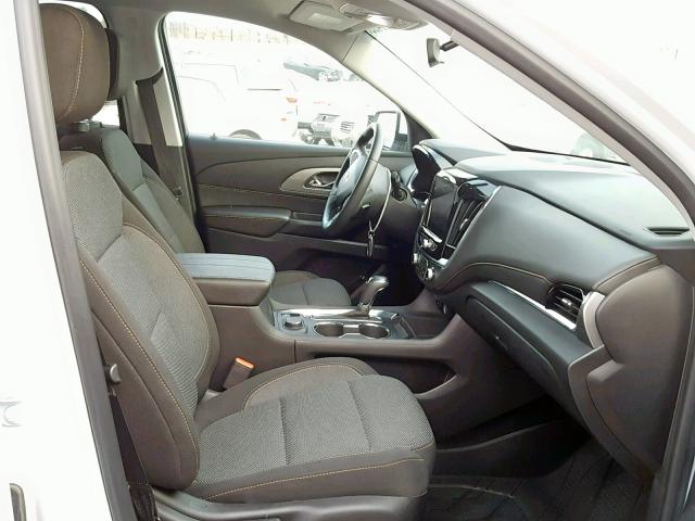 1GNERGKW2JJ205280 - 2018 CHEVROLET TRAVERSE L WHITE photo 5