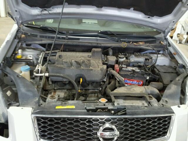 3N1AB6AP1AL700131 - 2010 NISSAN SENTRA 2.0 SILVER photo 7