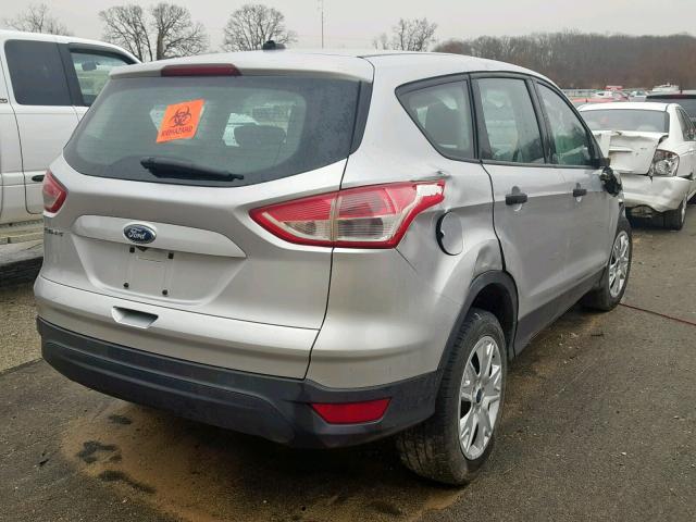 1FMCU0F73EUA21944 - 2014 FORD ESCAPE S SILVER photo 4