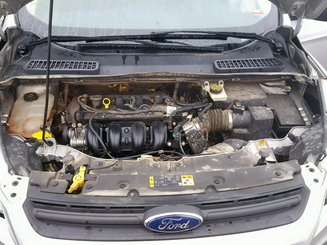 1FMCU0F73EUA21944 - 2014 FORD ESCAPE S SILVER photo 7