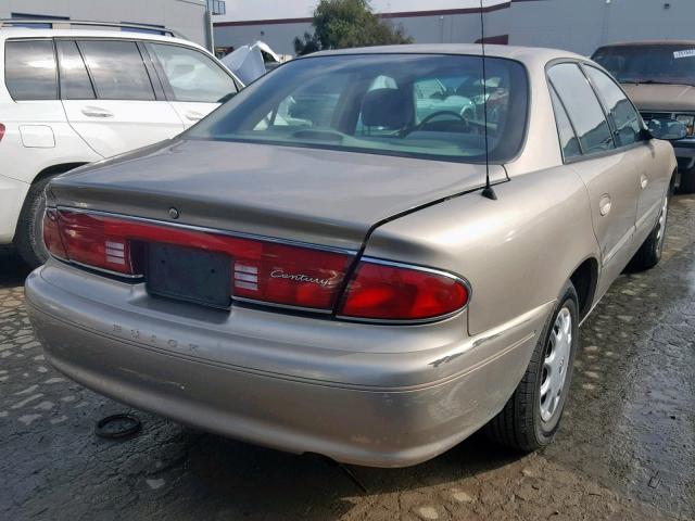 2G4WS52J231230876 - 2003 BUICK CENTURY CU BROWN photo 4