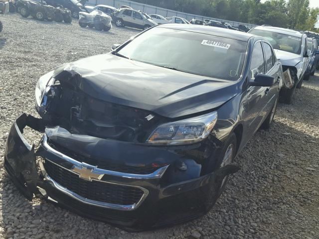 1G11B5SLXEF236235 - 2014 CHEVROLET MALIBU LS BLACK photo 2