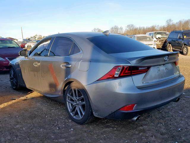 JTHBF1D2XF5065344 - 2015 LEXUS IS 250 GRAY photo 3