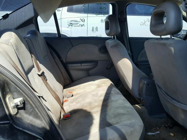 1G8AJ55F87Z127042 - 2007 SATURN ION LEVEL BLACK photo 6