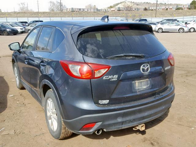 JM3KE4CE3D0111583 - 2013 MAZDA CX-5 TOURI CHARCOAL photo 3