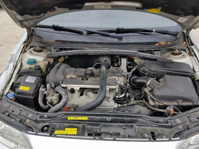 YV1RH592752445262 - 2005 VOLVO S60 2.5T GRAY photo 7