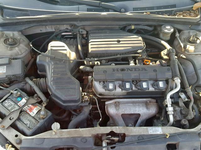 1HGES16162L011612 - 2002 HONDA CIVIC DX SILVER photo 7