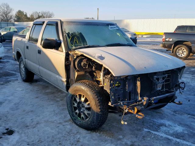 1GTDT13W22K196108 - 2002 GMC SONOMA BEIGE photo 1