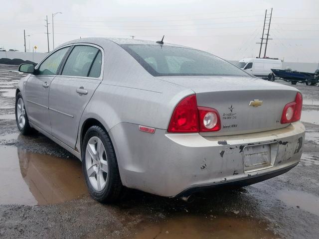 1G1ZH57B18F156456 - 2008 CHEVROLET MALIBU 1LT 银色 照片 3