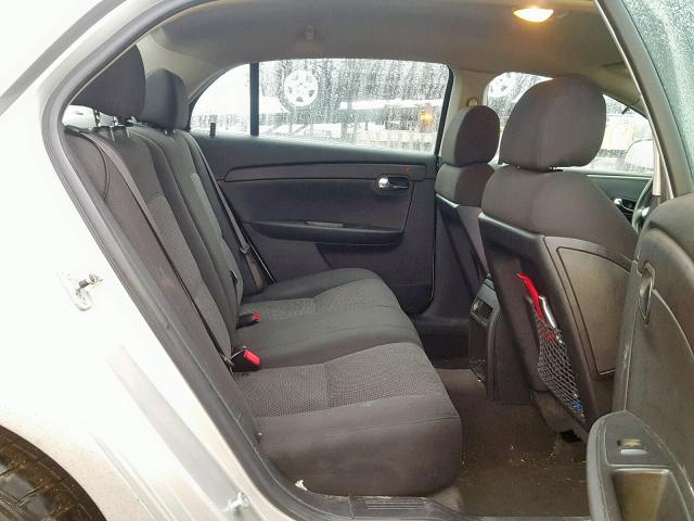 1G1ZH57B18F156456 - 2008 CHEVROLET MALIBU 1LT 银色 照片 6