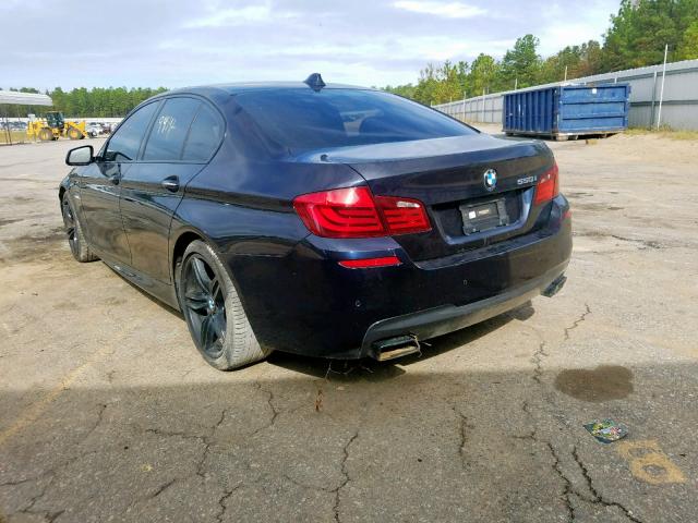 WBAFR9C50DDX80430 - 2013 BMW 550 I BLACK photo 3