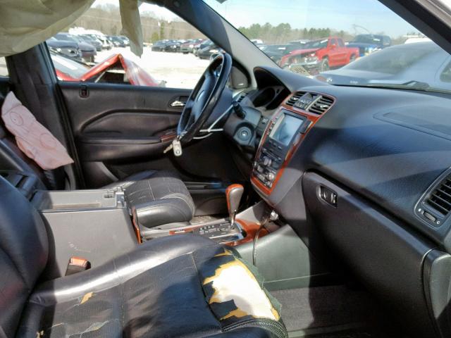 2HNYD18774H557580 - 2004 ACURA MDX TOURIN SILVER photo 5